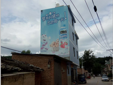 云南墙体喷绘广告如何长久保持户外喷画的质量